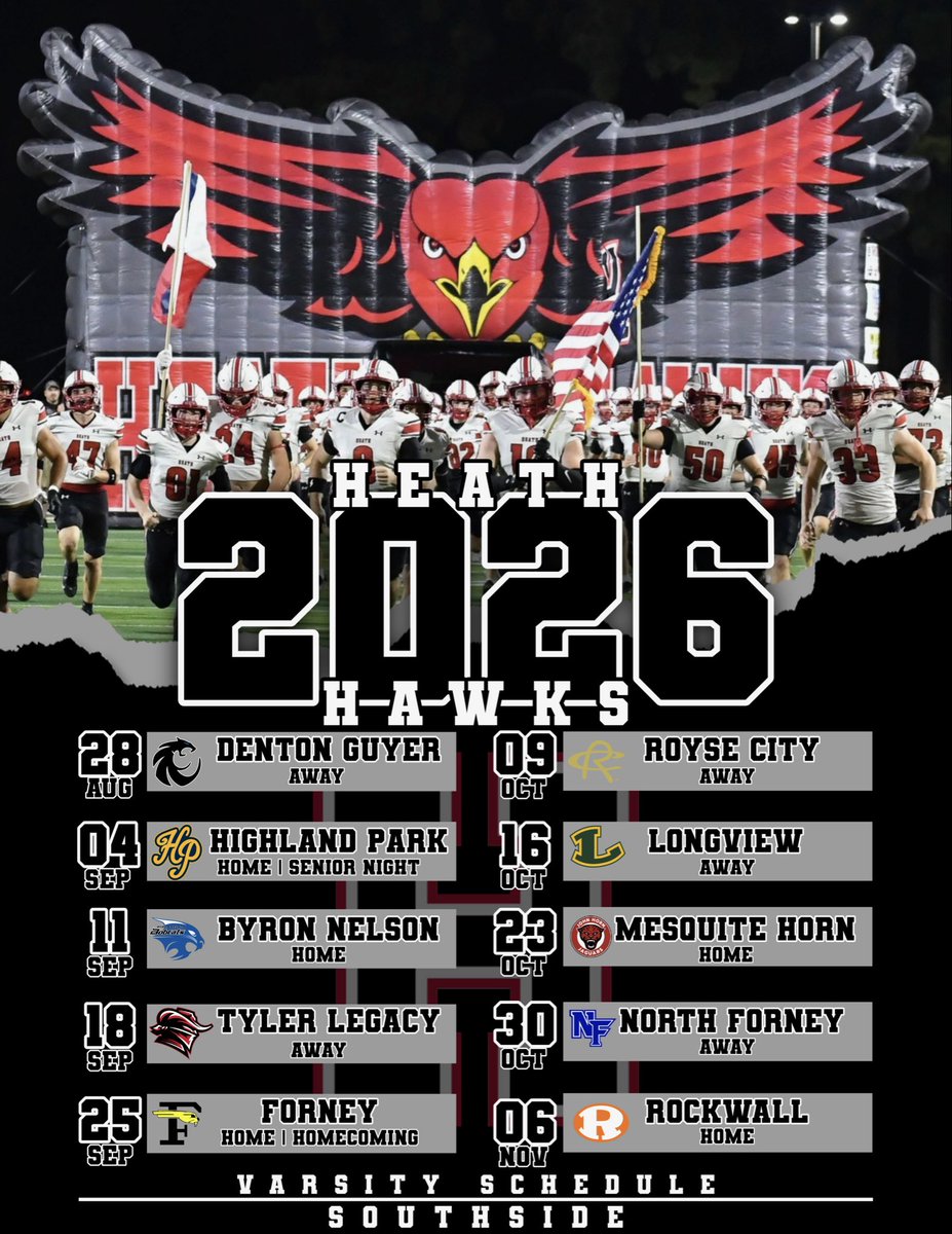 Heath Hawks Football Booster Club tweet media