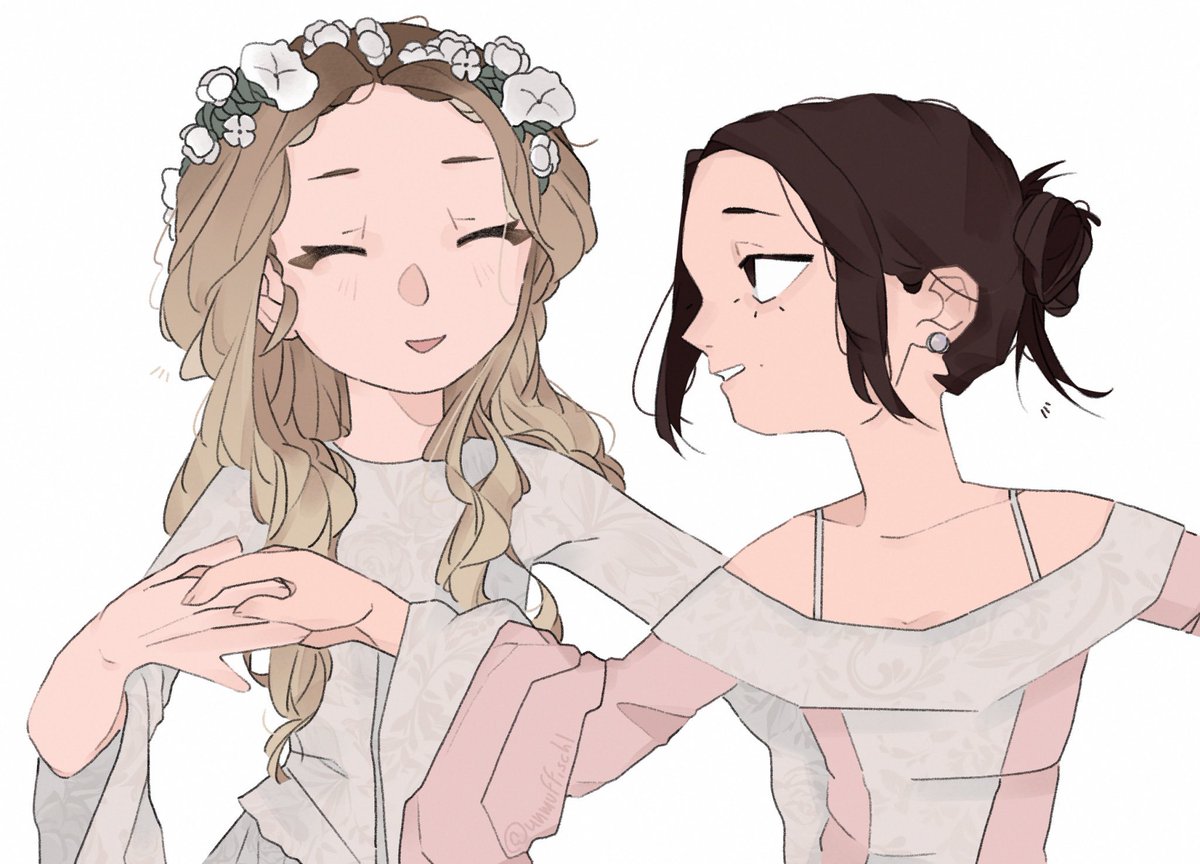 unmuffischl's tweet photo. no ai. i made these in clip studio paint with real effort and the power of lesbianism on my side. https://t.co/CXLEoPws9N