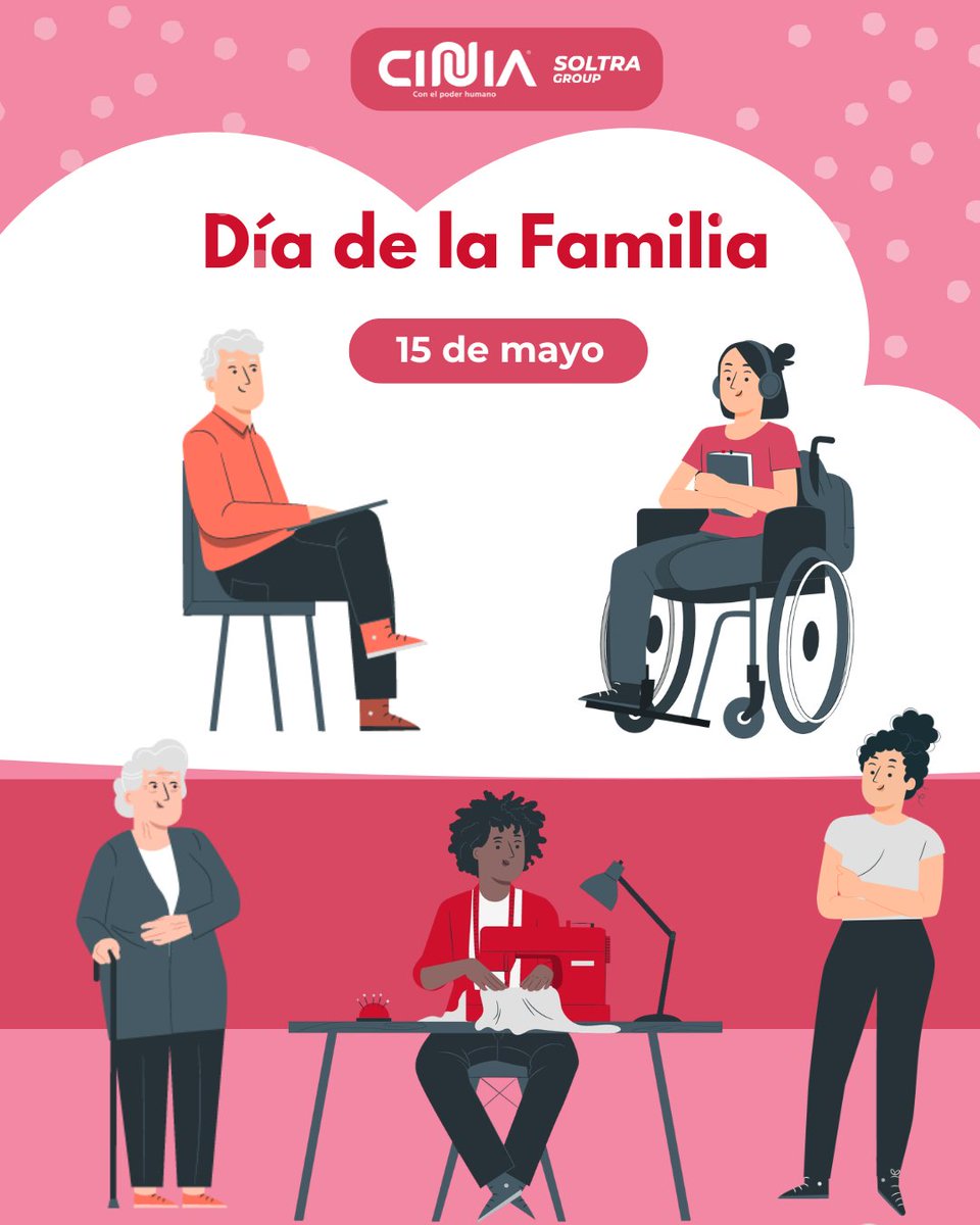 CINIADEMEXICO's tweet photo. La familia va más allá de una estructura.
Para muchas personas con discapacidad, quienes cuidan también son ese pilar fundamental que sostiene, impulsa y transforma su vida. 💛
Recordamos que hay muchas formas de ser familia… y todas son igual de valiosas.

#DíaDeLaFamilia https://t.co/4HpPKbnPcG