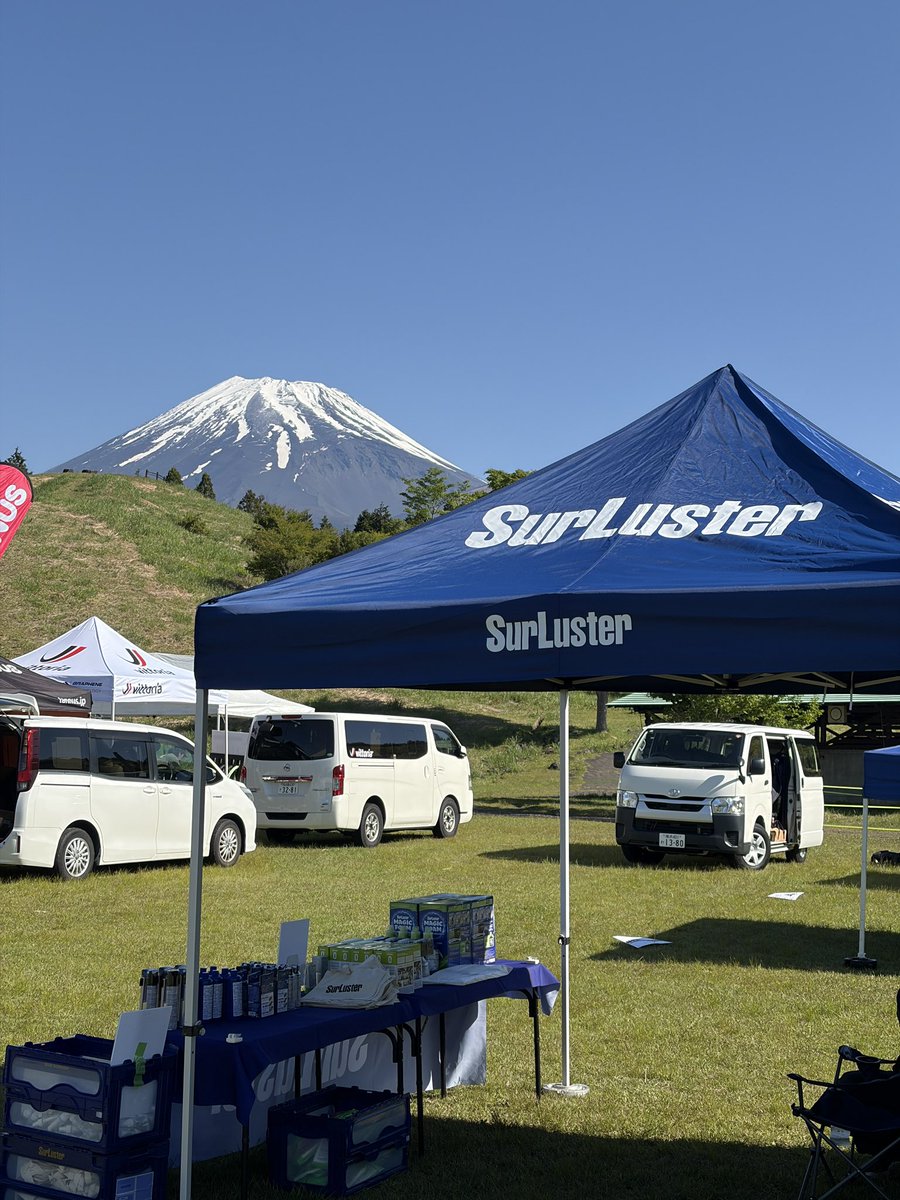 surlustersports's tweet photo. 富士グラベル参加の皆様、
お待ちしております！
#シュアラスター #富士グラベル https://t.co/G8SuJUri1U