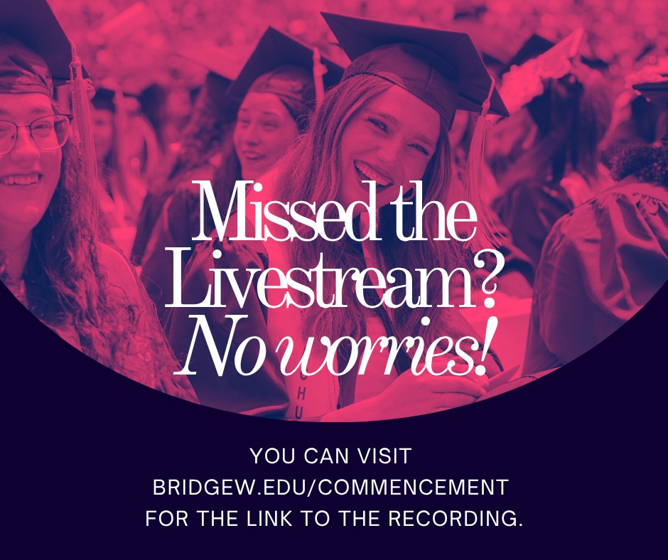 BSUCommencement's tweet photo. 📺 Missed the Livestream? No Problem!
Catch all the Commencement moments you missed! 🎓
Head to https://t.co/6MqBthVC78 for the recording link.
Relive the celebration anytime, anywhere! ✨#BSUGrad26 https://t.co/ojSSync4jK