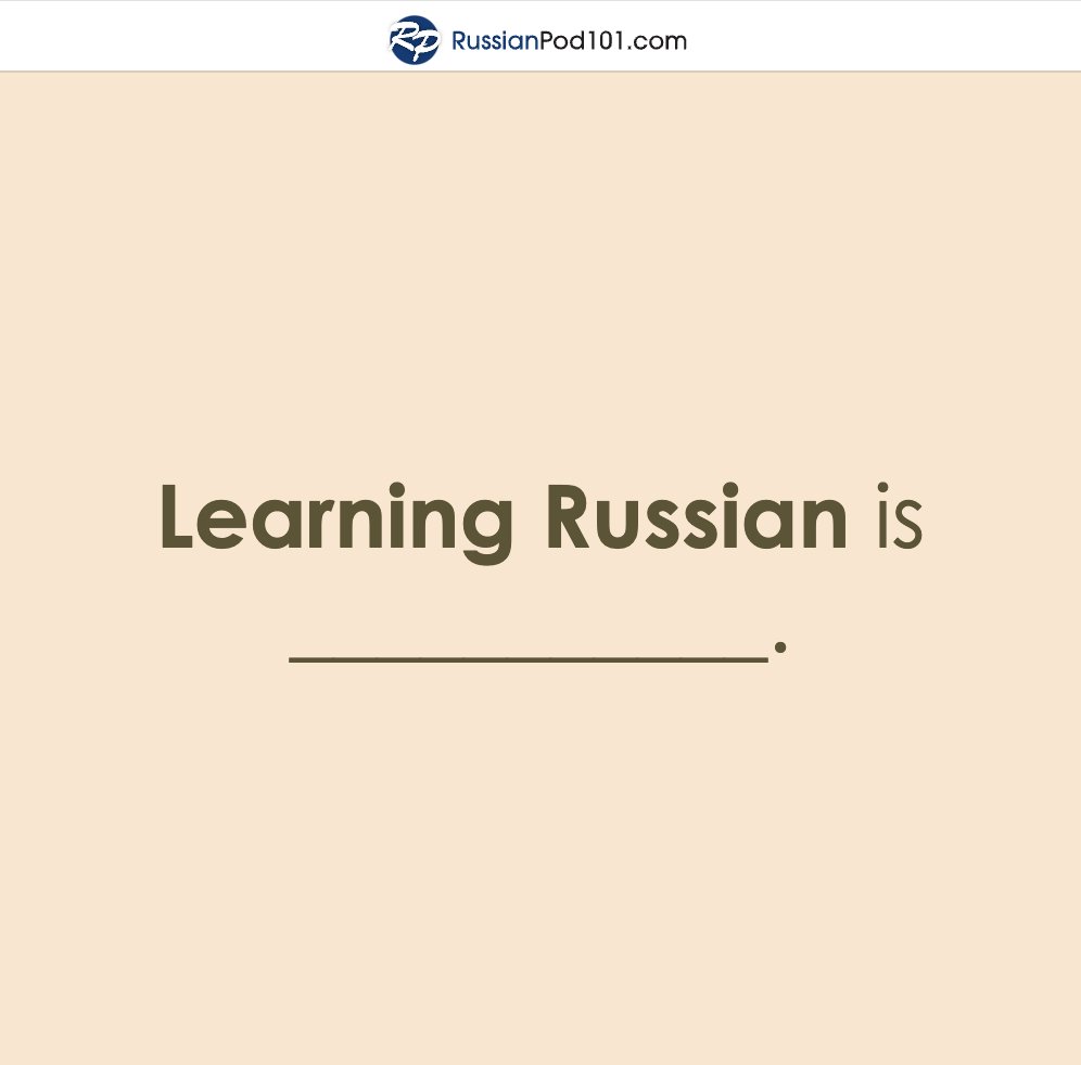 RussianPod101 tweet media