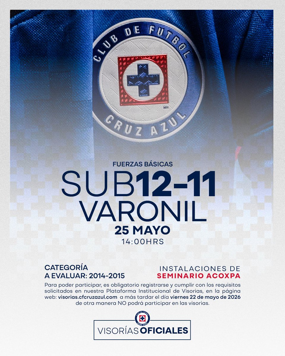 Cruz Azul Fuerzas Básicas tweet media