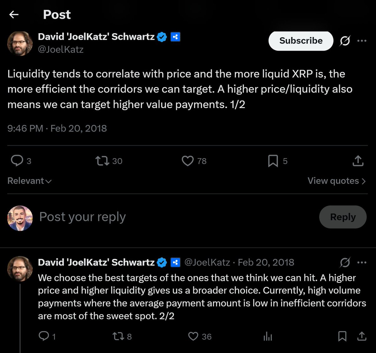 CharuSan XRP tweet media
