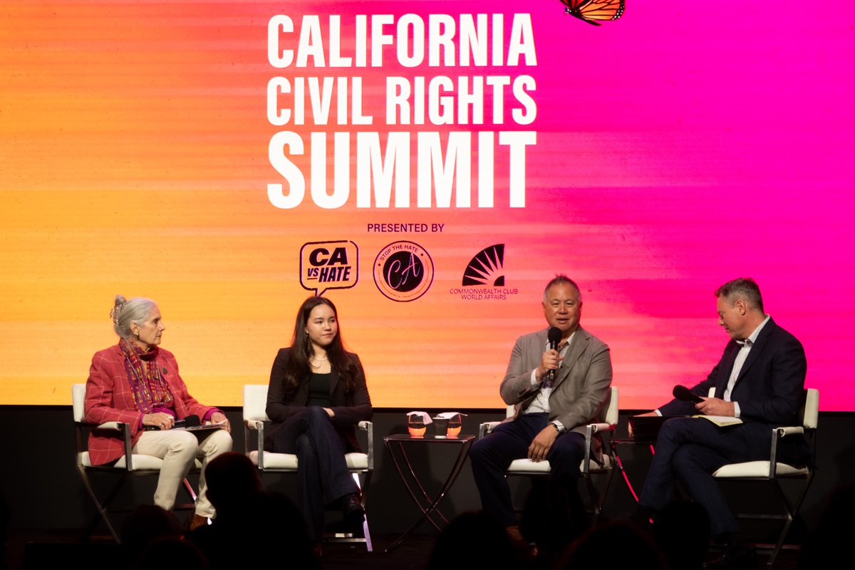 PhilTing's tweet photo. Honored to speak Mon at the @CAvsHate Civil Rights Summit on CA's pioneering role in fighting hate. Yrs ago as Assemblymember, I fought to secure the original funding that made this work possible. Proud to see how far we've come — and ready to keep going. #CAvsHate #CivilRights https://t.co/jH0spTIxYA