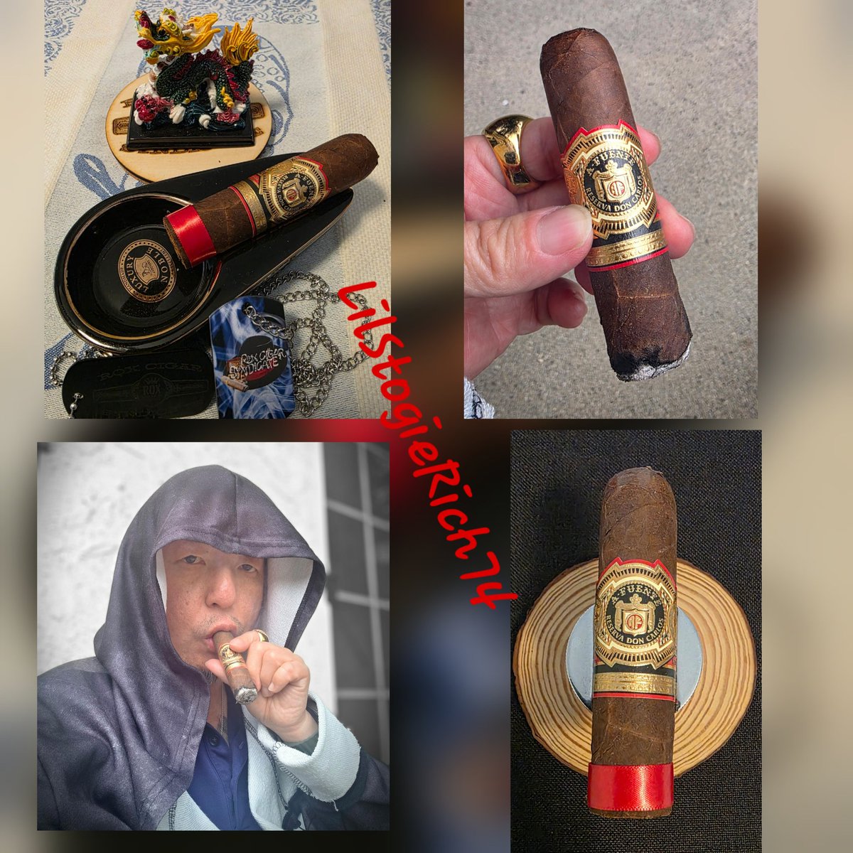rkwon74's tweet photo. Happy #fuentefriday everyone! Cheers and have a great weekend! #cigars #cigarlifestyle #roxcigarsyndicate #pssita #smokeitup https://t.co/oeirm3cKGf