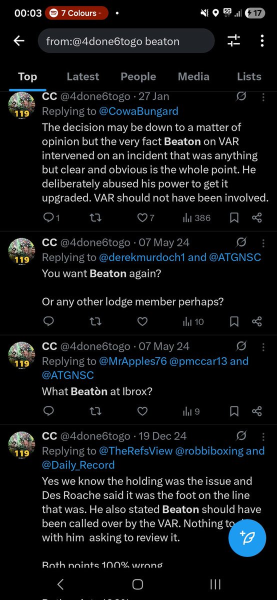 Laudrup11_'s tweet photo. @4done6togo @EwenDCameron And anyone can look at yours. Fuck up https://t.co/z1rqdzQTbs
