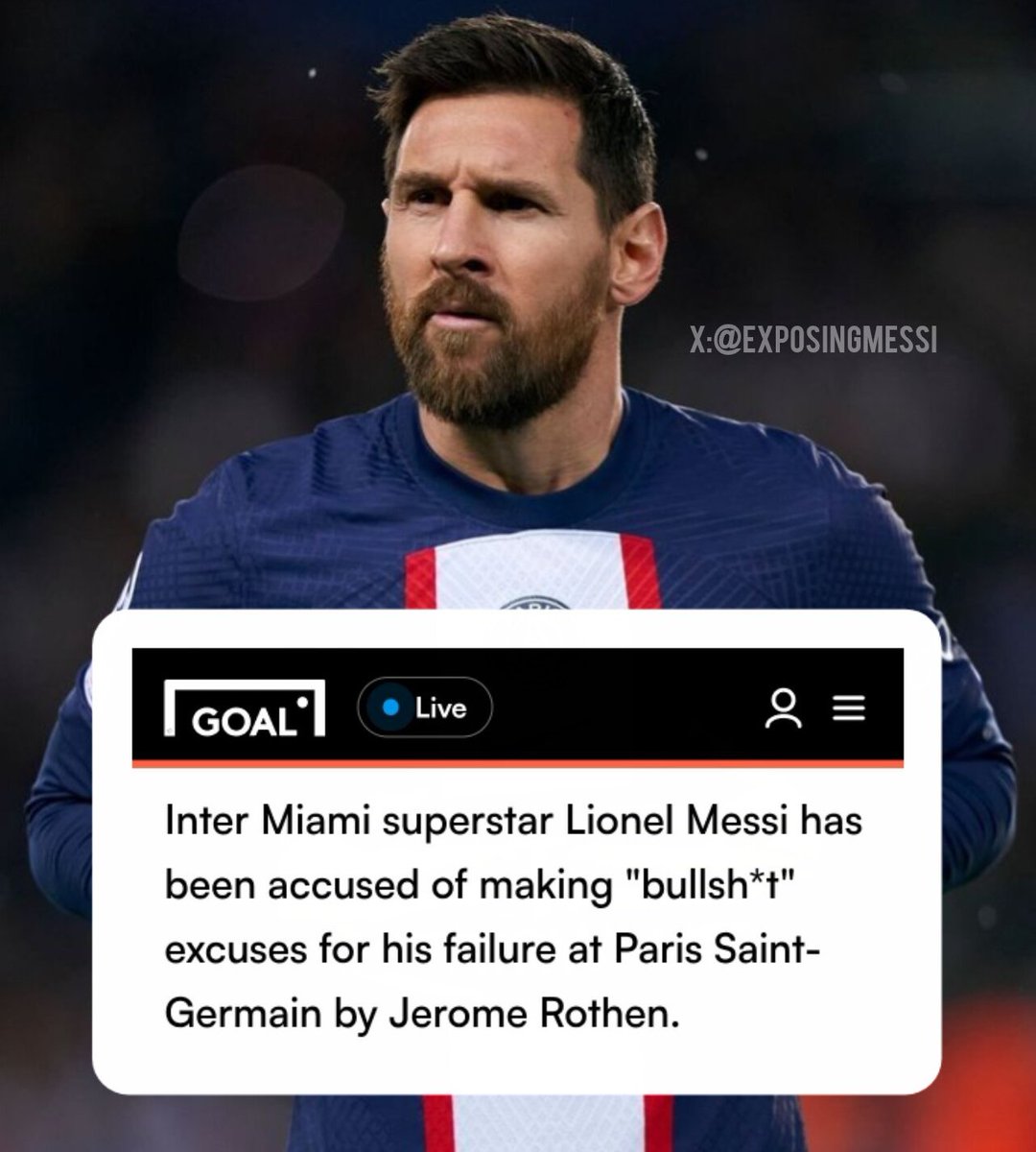 Exposing Messi Every Day tweet media