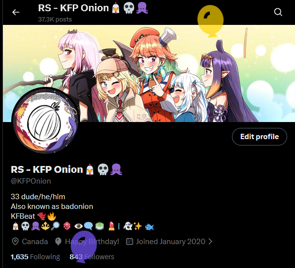 RS - KFP Onion🐔💀🐙 tweet media