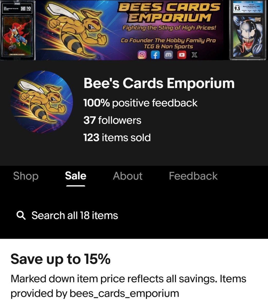 🐝 Bee's Cards Emporium 🐝 tweet media