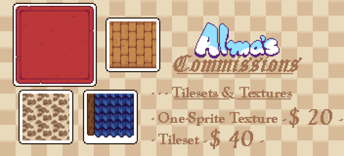 BronznTelescope's tweet photo. - Pixelart Commissions! -
You can contact me through DMs &amp; ask for my discord for convenience : ] 
Prices and amount of sprites can be arranged! https://t.co/WEdYQkDFcI