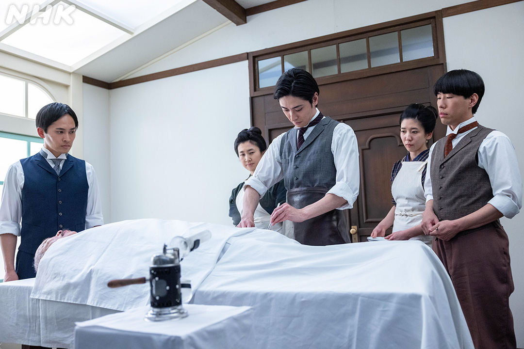 朝ドラ「風、薫る」公式 tweet media