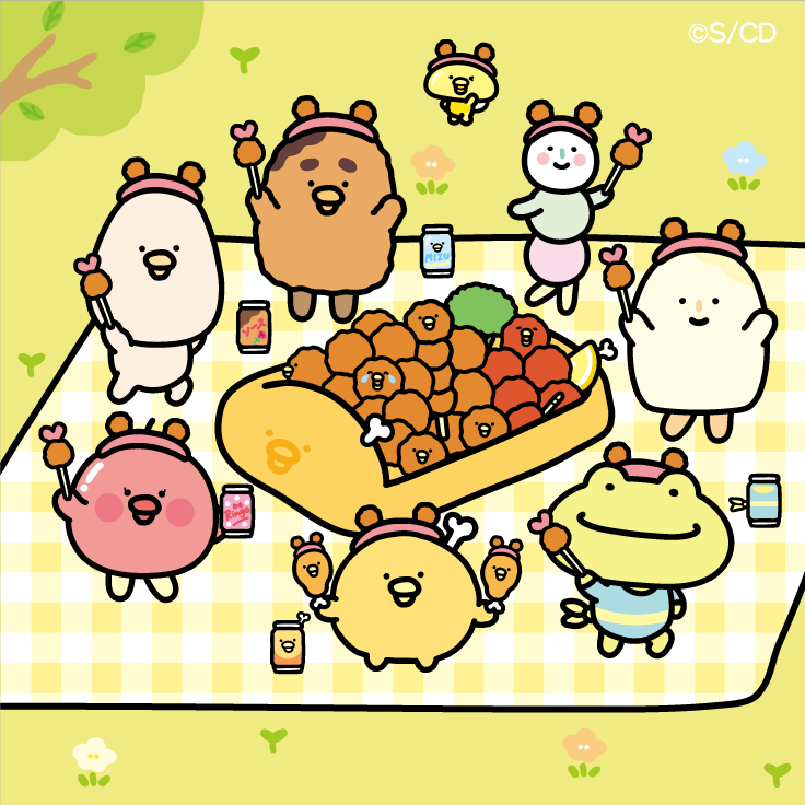 からあげ持って、ピクニックに行こ〜🌟🍗 ＃からあげLOVE ＃あげもの