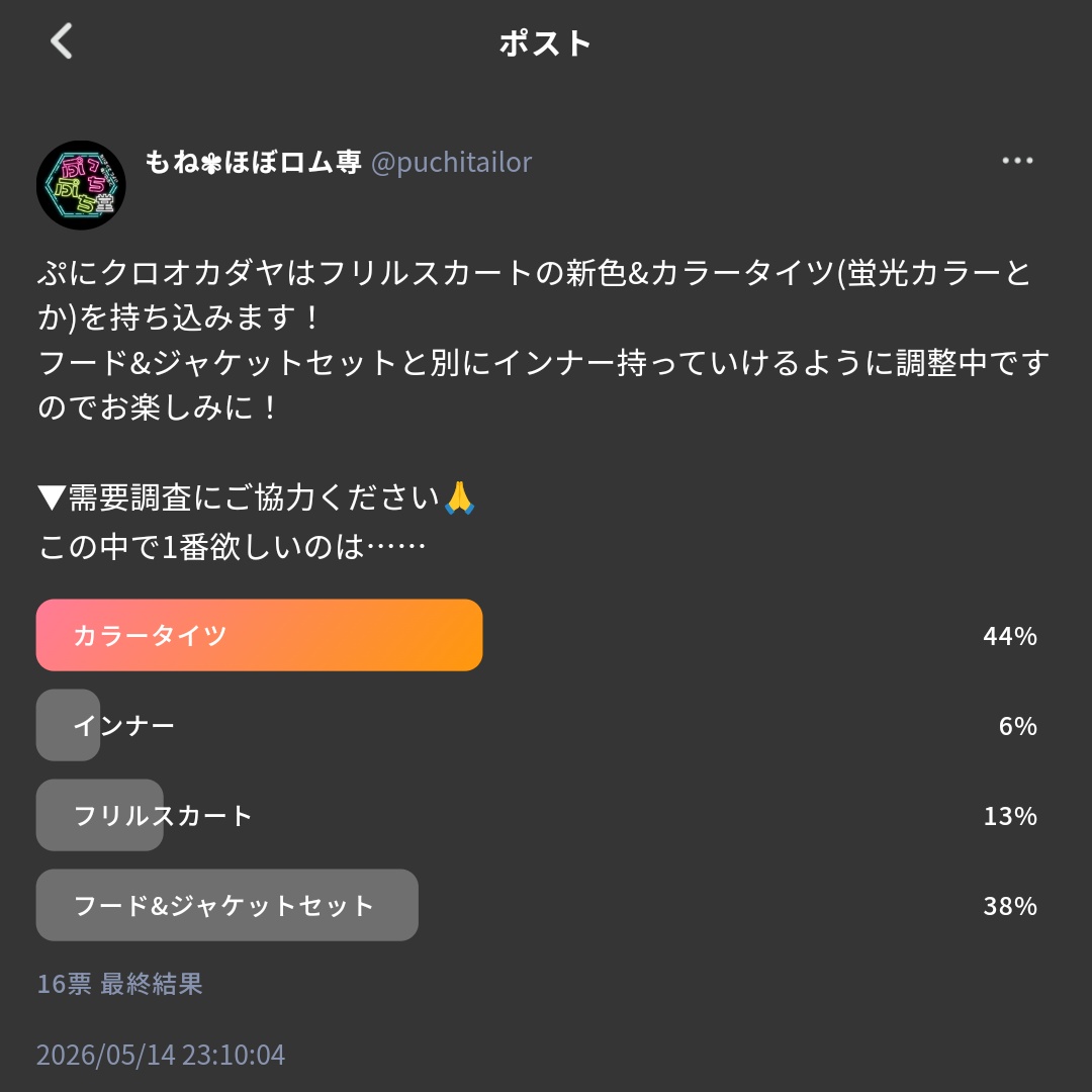 もね❁6/7ぷにクロ tweet media