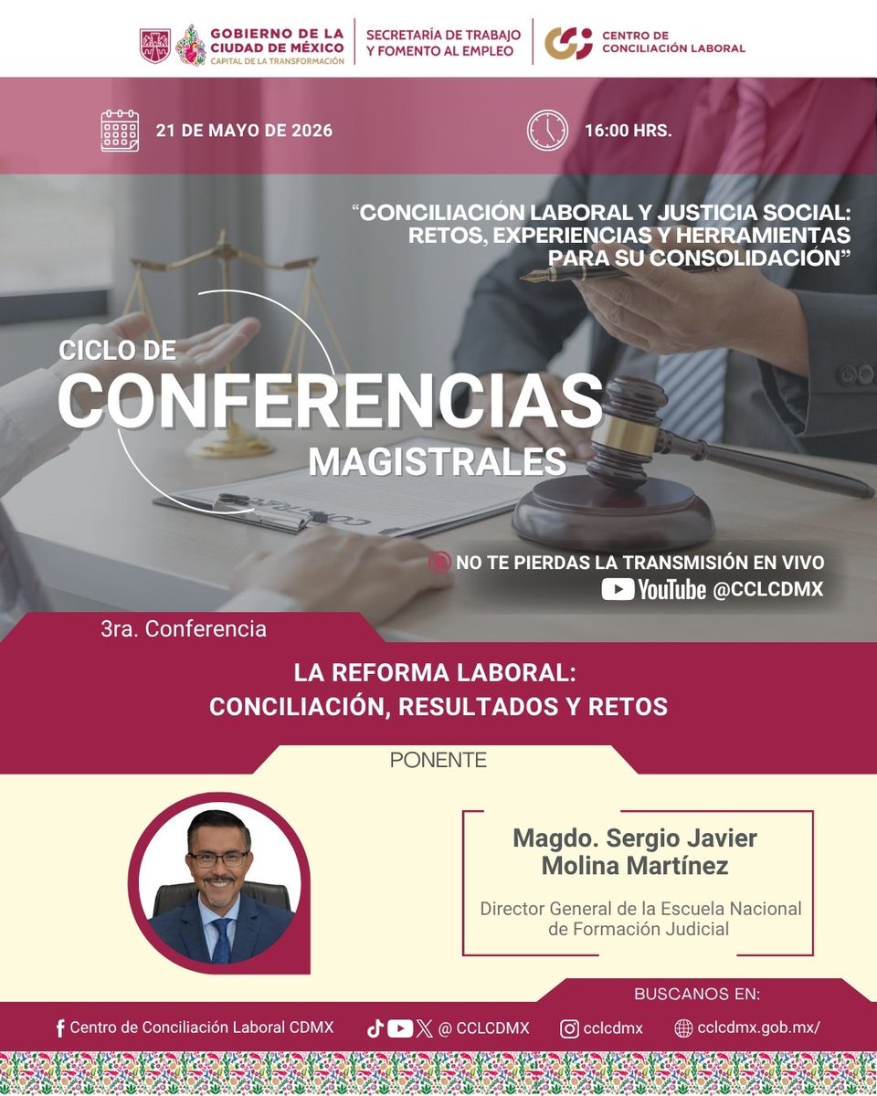 Centro de Conciliación Laboral CDMX tweet media