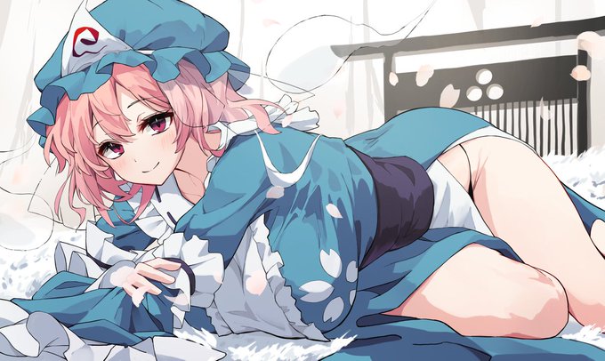魅惑の亡霊少女西行寺幽々子
#東方Project 