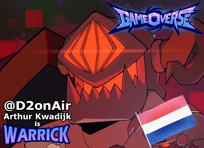 D2onAir's tweet photo. Gamoverse is here! And so is the Dutch version. I've had the pleasure to voice Warrick in the dub! #gamoverse #dutchdub #nederlands #warrick  

Thanks @nolaklop for having me @JasonArmstronk for your wonderful editing work and all the rest of the Dutch cast, I salute you! :) https://t.co/OmRbax41Zh