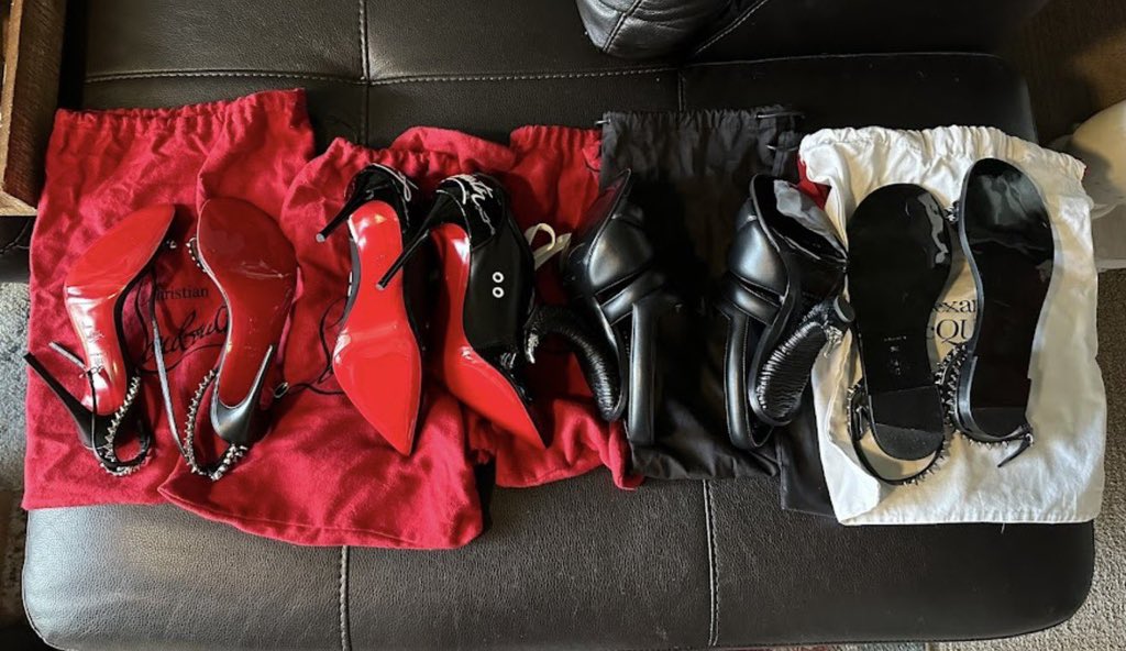 satatrix's tweet photo. You get one chance to serve… Which one would you choose to suffer for? 😈👠 https://t.co/jUYgJnGp2H