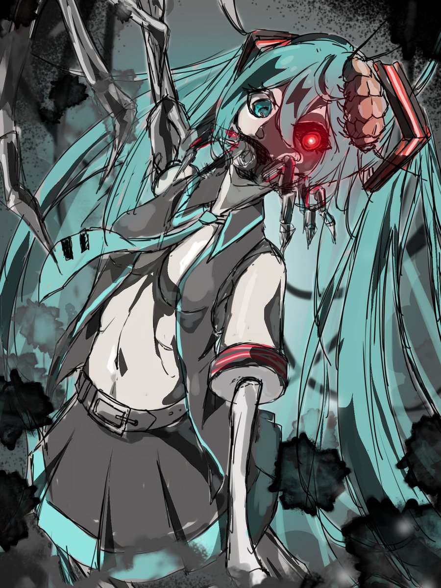 ko_notu's tweet photo. #初音ミク #骸音シーエ
見た目めちゃくちゃかっこいい(⁠*⁠´⁠ω⁠｀⁠*⁠) https://t.co/bfAXlaIVpX