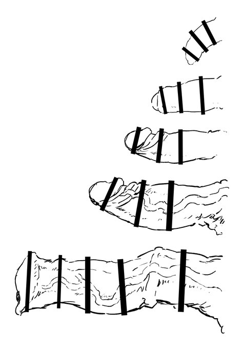 ずる剥けで描けというお声をよくいただきますが、僕がちんちんを包茎で描くのは段階的に変化させた方が面白いと思ってるからです。 斬魄刀みたいに。