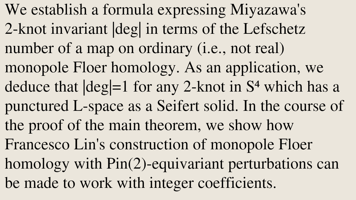 Geometric Topology Papers tweet media