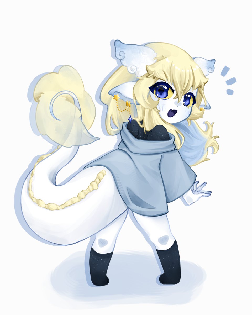 LoLenchen's tweet photo. Hat jemand Chibi gesagt?

Die beiden VTuber sind JuicyMel_chan auf Twitch &amp; @Icelus_vt ♡♡

#GERVtuber https://t.co/v259dfNUfI