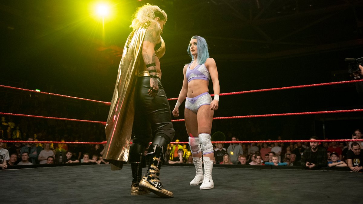 May 15, 2019: At Braehead Arena, the matchup between @Kelly_WP and ...