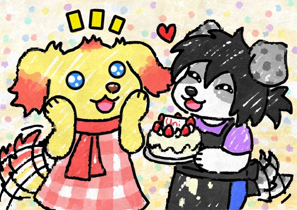 snuppysnail's tweet photo. happy bday uni!! https://t.co/cCh6ekZVhw