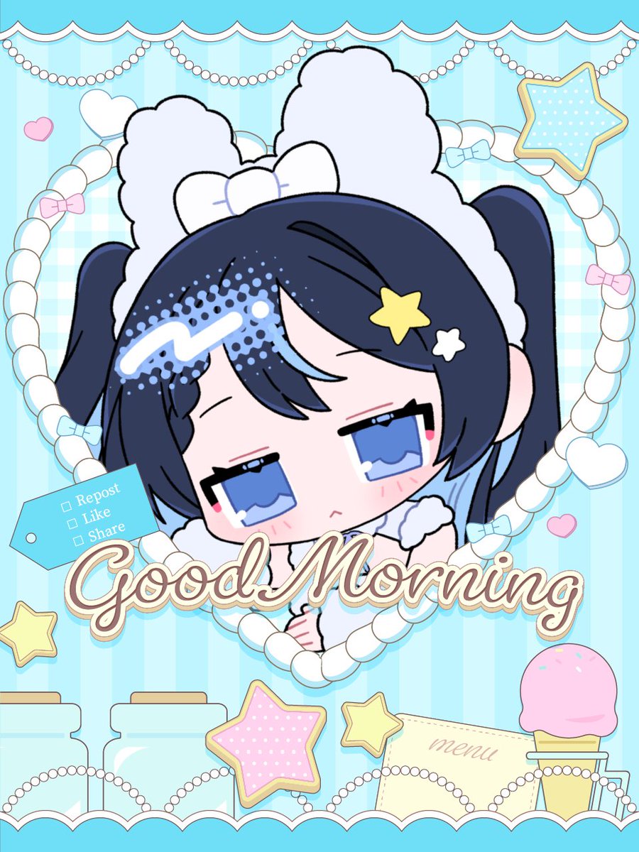 Lapi_s_919's tweet photo. ꨄ⑅  #おはようVtuber   ⑅ꨄ

おはらぴꪔ̤̮"

だんだん暖かくなってきたねぇ
暖かい通り越して暑い日もあるけど💦

熱中症には気をつけて過ごそうねε-( •̀ω•́  )ﾌﾝｯ

今日も元気にふぁいおー！！ https://t.co/Y2fL2x9yzX
