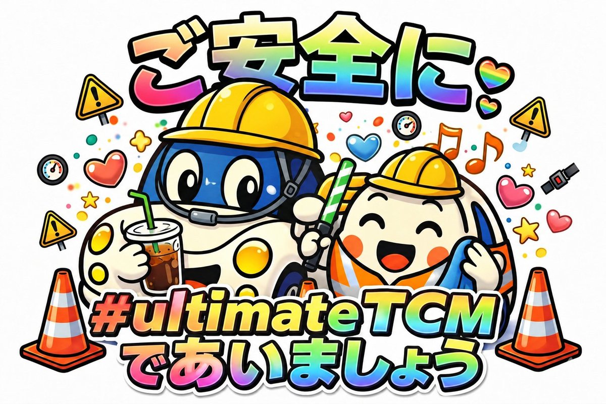 kuniswallows's tweet photo. #ultimateTCMであいましょう
安全運転でよろしくお願いします。 https://t.co/LK1N73Xu7V