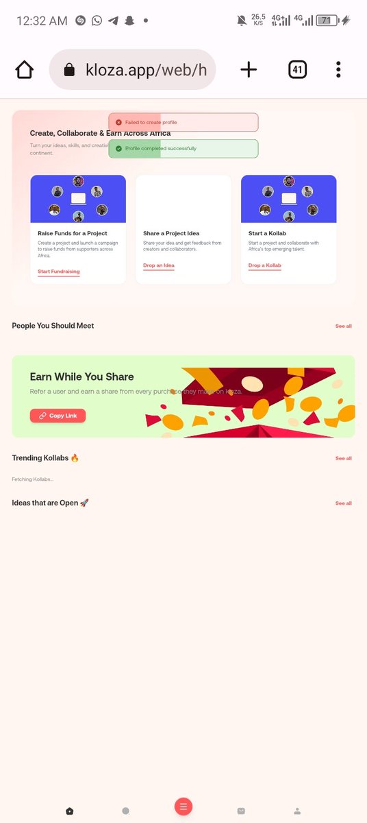 NRiseth's tweet photo. @klozaapp @samuelariyo6 Just tried it and still no progress. I'll try using my laptop later on https://t.co/r3Wjy5fmr9