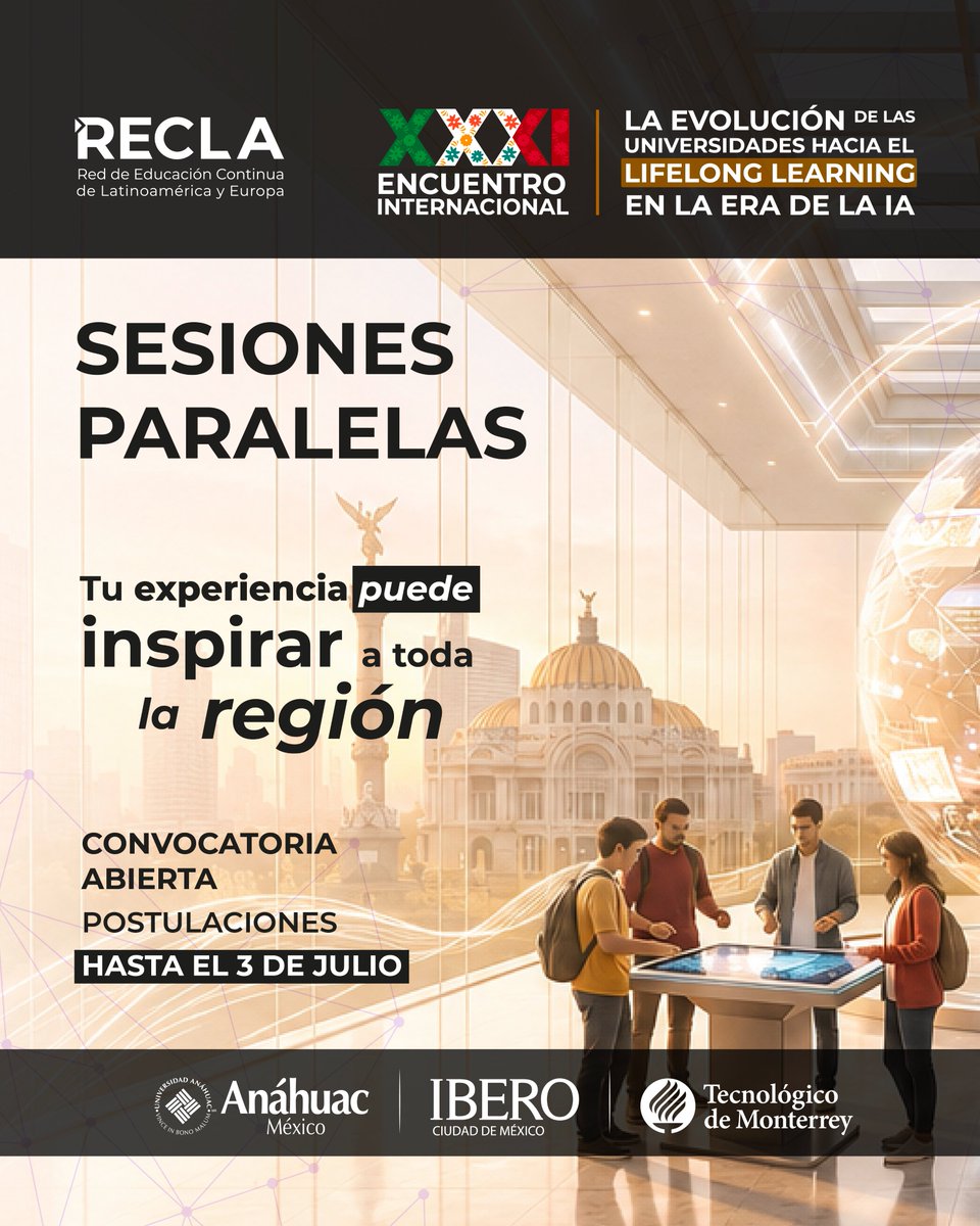 Red de Educación Continua de Latinoamérica y Europ tweet media
