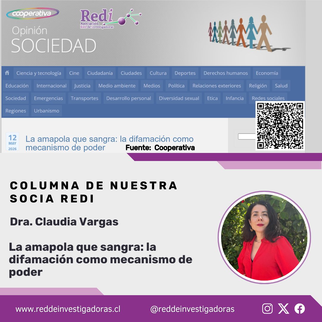 Asociación Red de Investigadoras tweet media