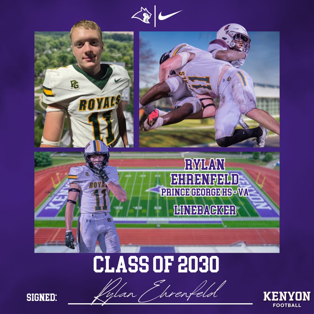 Kenyon Football tweet media