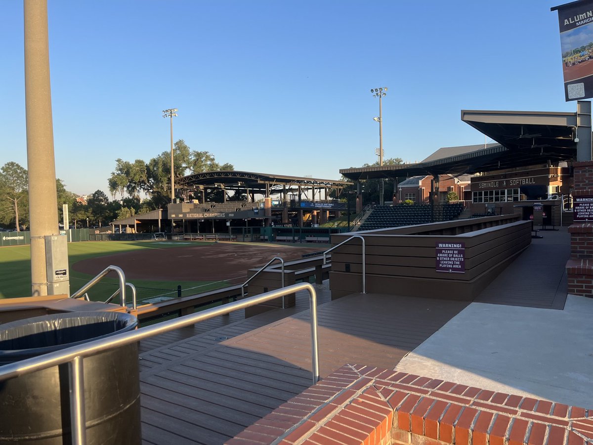 MarkSportsStar's tweet photo. Thank you Florida State for having one of the facilities coordinators make sure I was done with my work before they locked up. I’ve been locked inside stadiums four times in my career, with no desire for a fifth. https://t.co/oqi12npYaQ