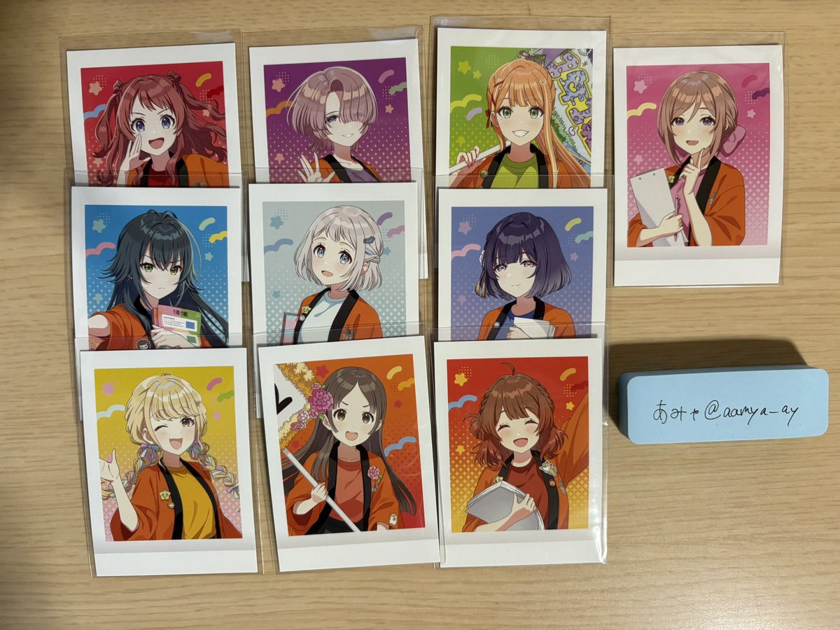 aamya_ay's tweet photo. @TOI0107 はじめまして、検索よりお声がけ失礼いたします。
当方画像の咲季さんを所持しております。燕さんとの交換可能でしょうか？
ご検討よろしくお願いいたします。 https://t.co/gVvfguWuuj