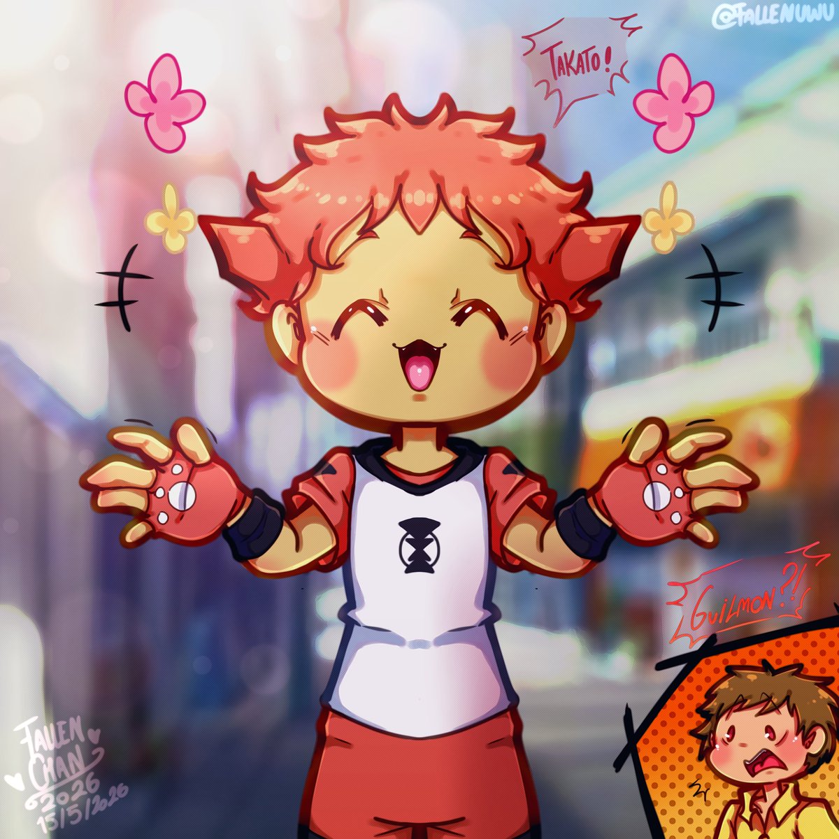 FallenUwu's tweet photo. An unexpected surprise 
(Digimon tamers Fanart + Extra)

Aqui dibujando al tierno de guilmon en humano (el diseño original es de @Digiframe_tamer) dandole una sorpresa a takato!

#digimontamers #takatomatsuda #guilmon #digimonart #digimonfanart #digimonanime #digimontamersfanart https://t.co/ovNmzoqN94