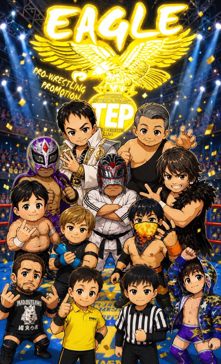 EAGLEプロレスリングプロモーション【公式】 tweet media
