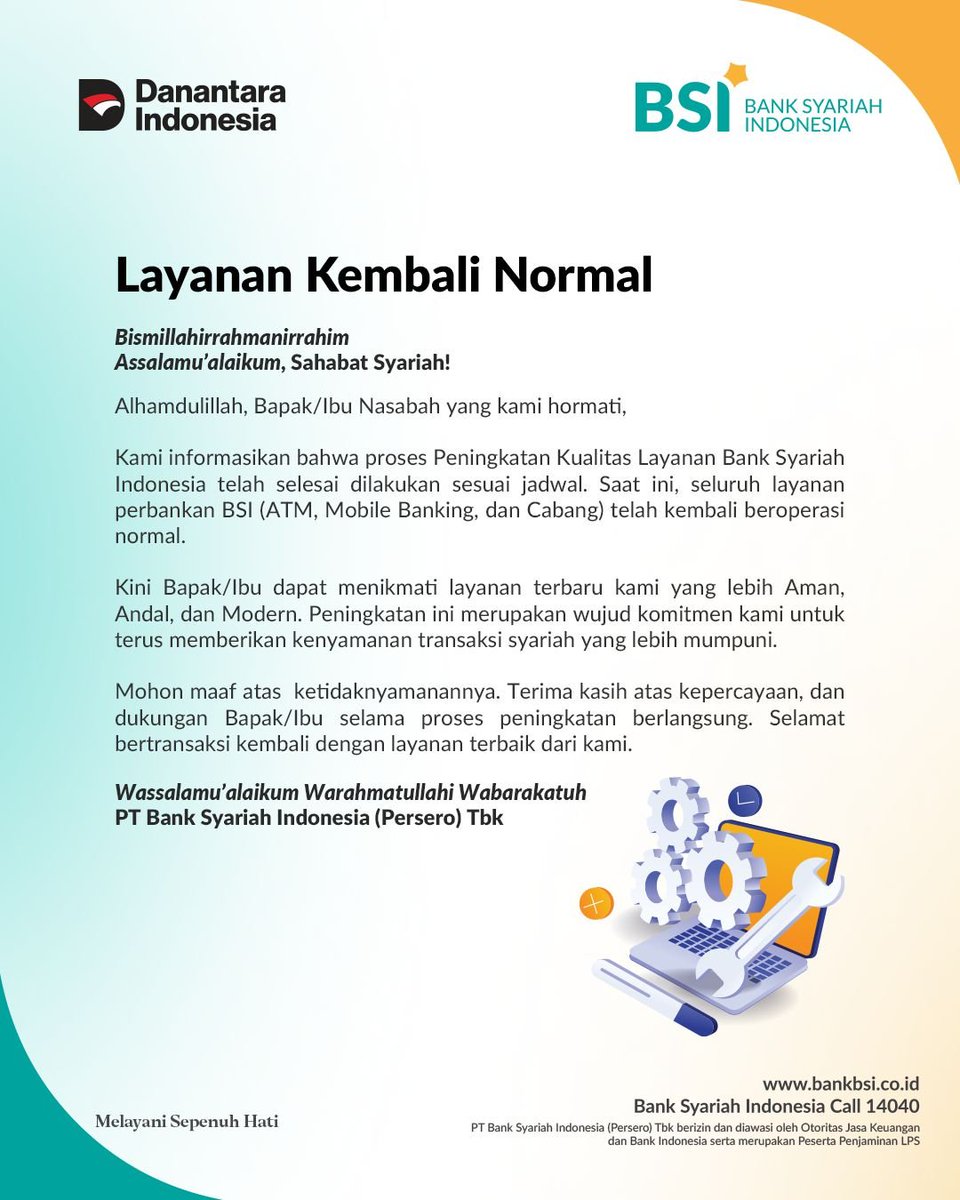 Bank Syariah Indonesia tweet media