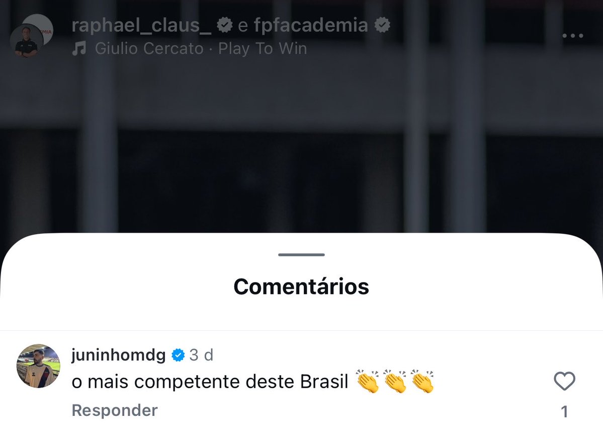 Juninho tweet media