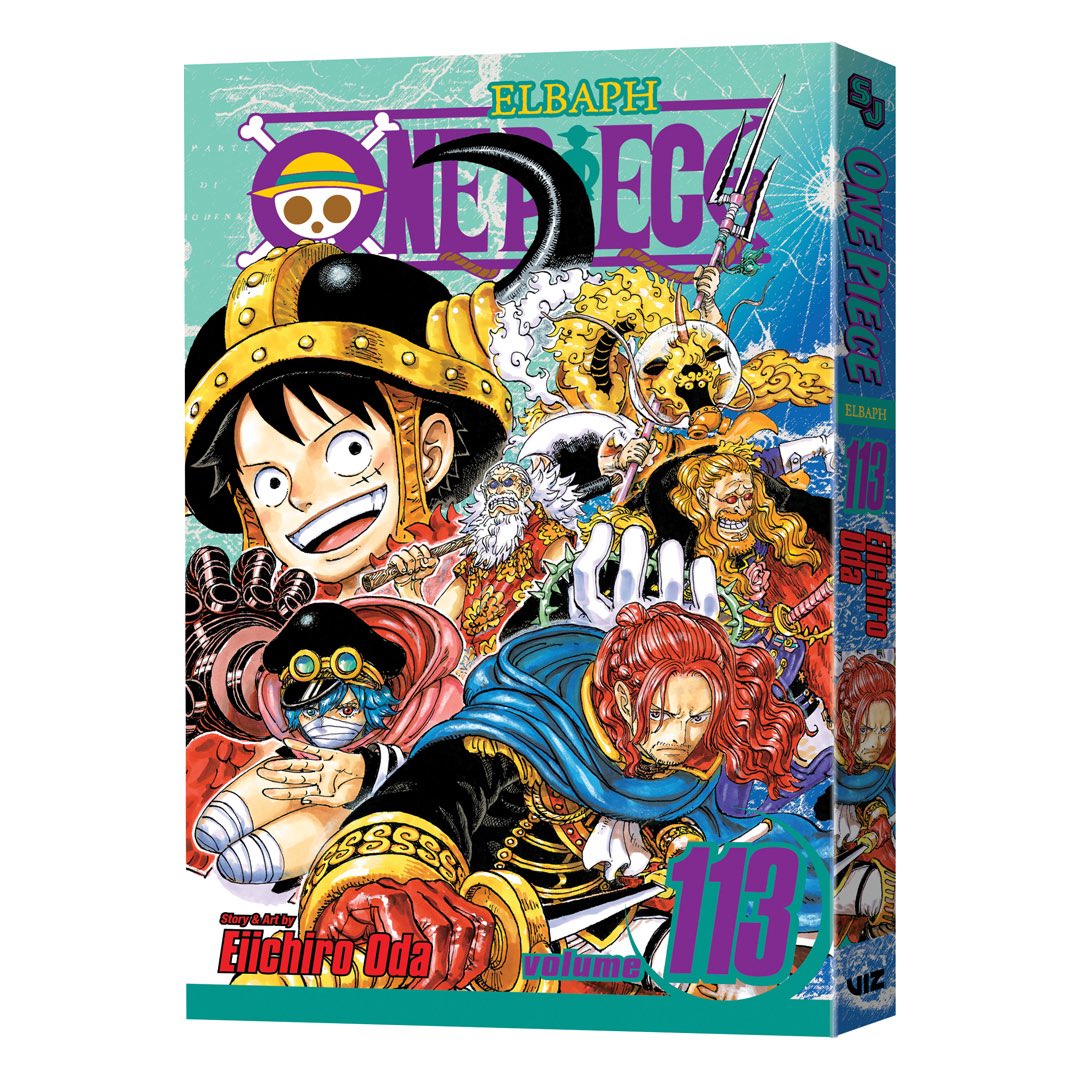 The cover for One Piece Vol.113 has been revealed! Preorder here