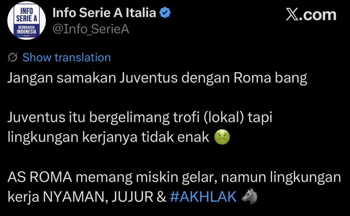 Info Serie A Italia tweet media