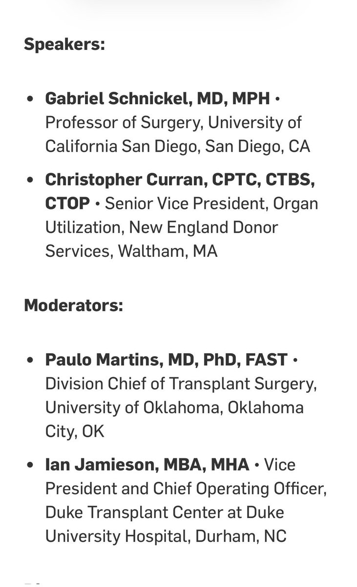 Paulo_MartinsMD's tweet photo. AST Webinar on one of the hottest topic in transplantation right now!!

“Organ Procurement Costs in the Era of Ex-situ Machine Perfusion and NRP”

June 3    2pm EST

Register at:
https://t.co/kVAPMkMrad

@RAPCOP_AST 
@AST_LICOP 
@ASTSChimera 
@ISOPPT https://t.co/2J7Othdnd9