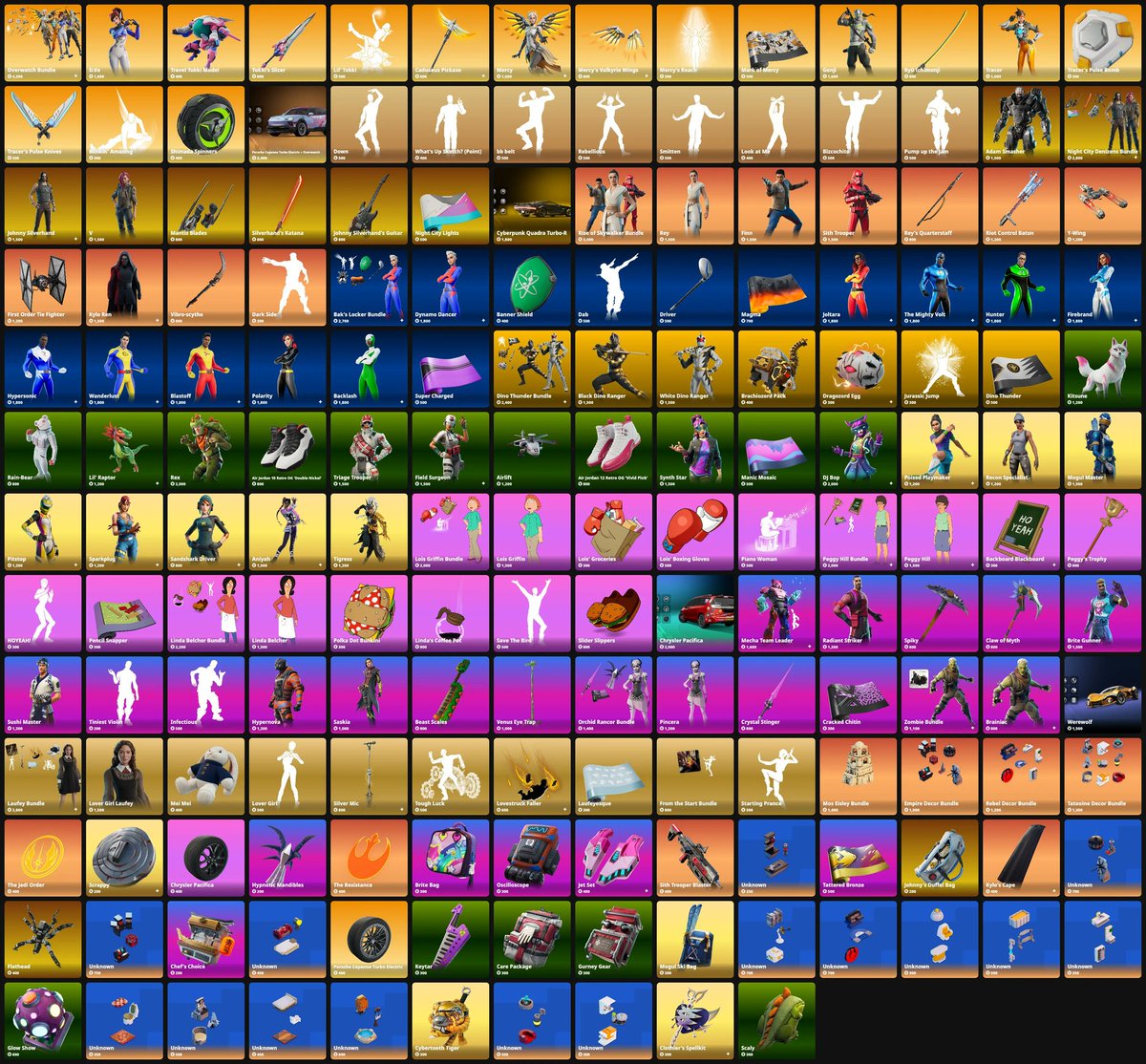 STFortniteLeaks's tweet photo. Boutique #Fortnite  du 16 mai 2026
 ❤ Utilisez le code 'shadownight' si vous voulez me soutenir, ça me ferait plaisir ! #EpicPartne https://t.co/CtBSBNFPYQ
