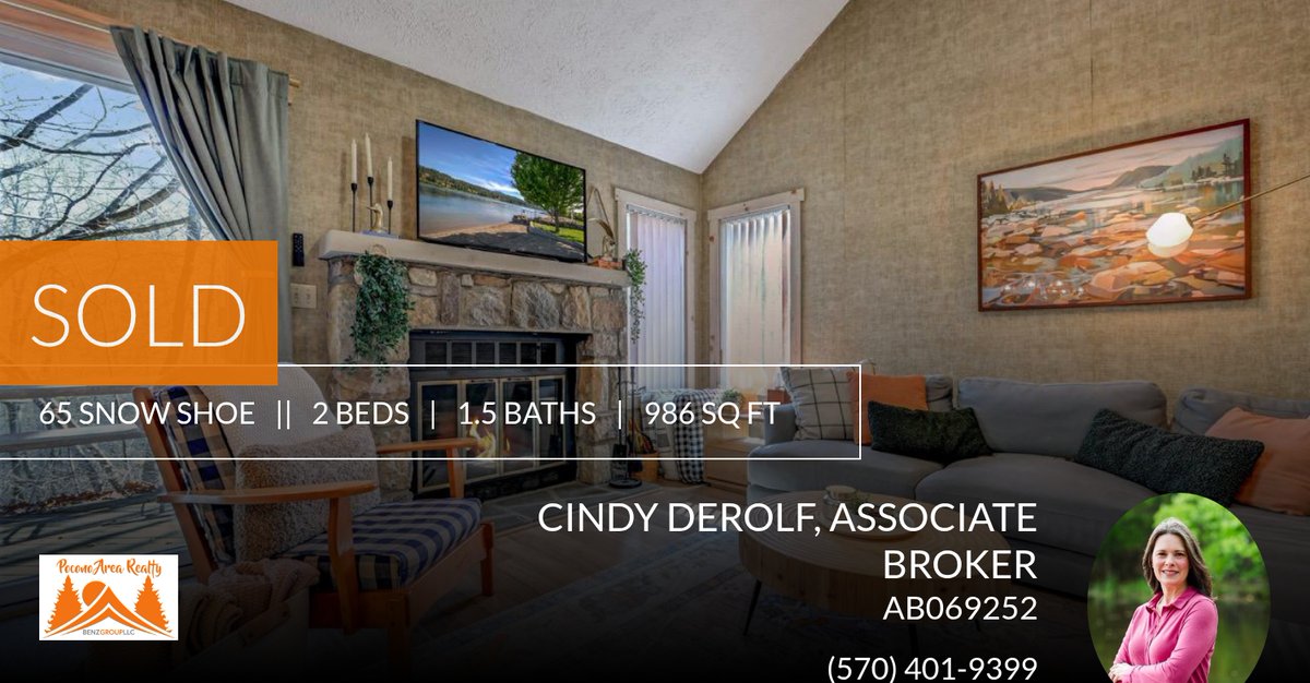CindyDerolf's tweet photo. 📍 Sold 📍 65 Snow Shoe has been sold! Very happy for my clients. If you're thinking about selling your home, let's talk! Call or text (570) 401-9399

Cindy Derolf, Associate Broker
M - 570-401-9399
O - 570-216-8545, ext 2
cin... https://t.co/nIWNkm4pYa https://t.co/vW7DqAwba4