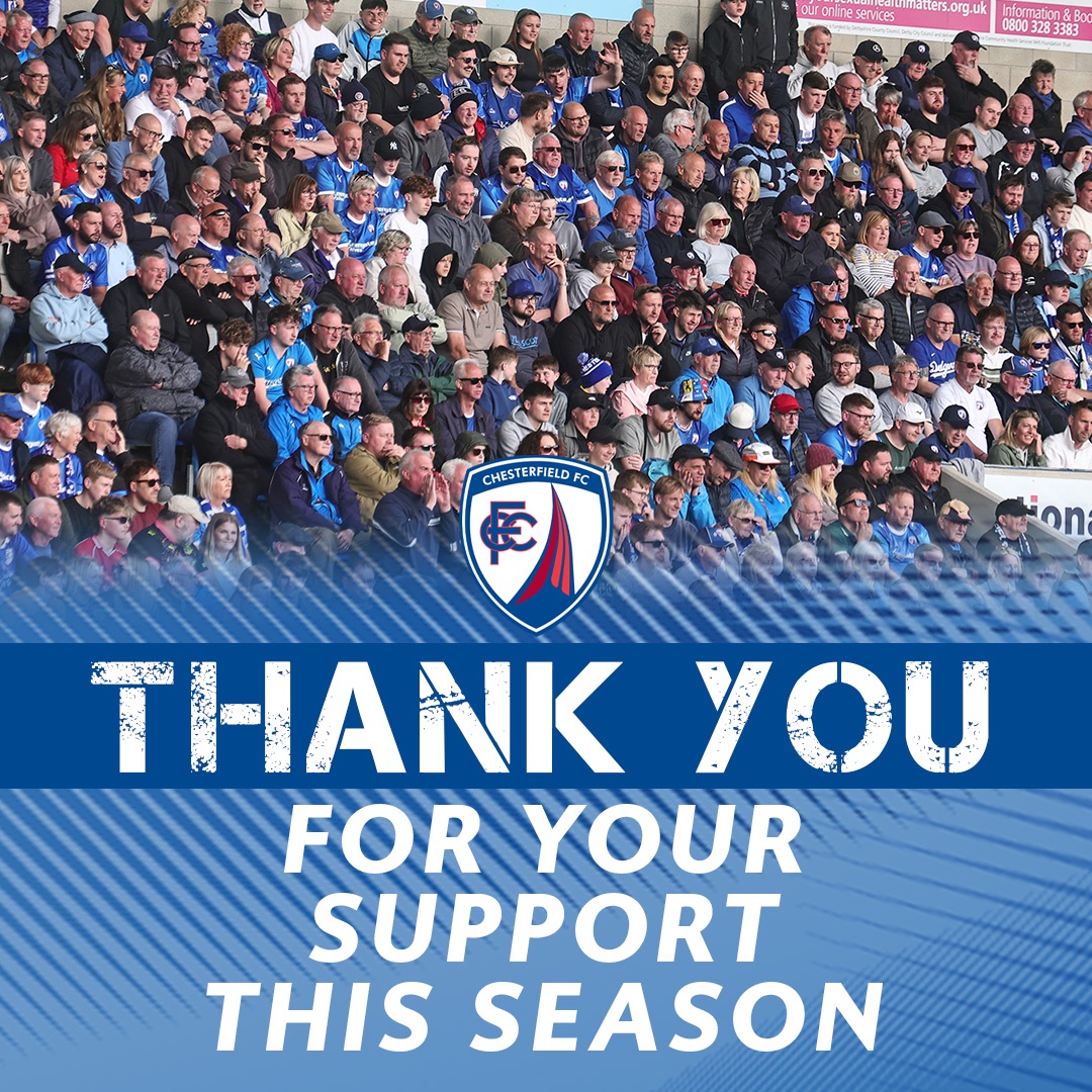 Chesterfield FC tweet media