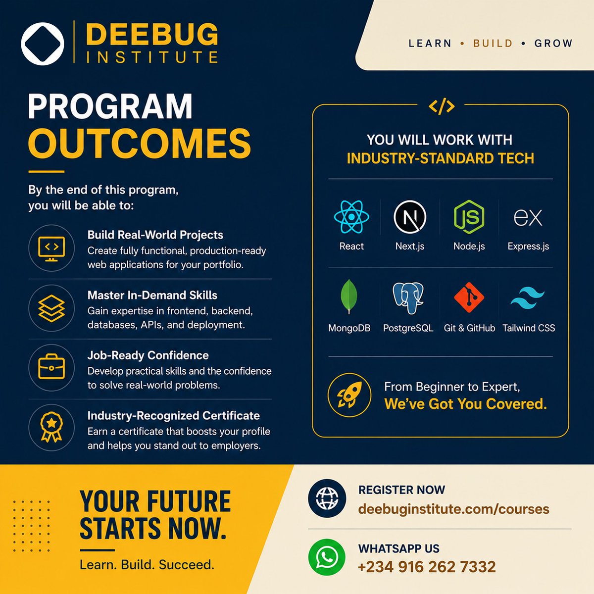 Deebug Institute tweet media