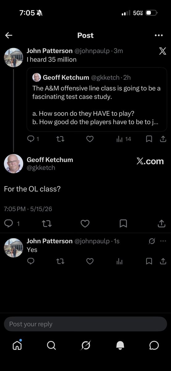 John Patterson tweet media