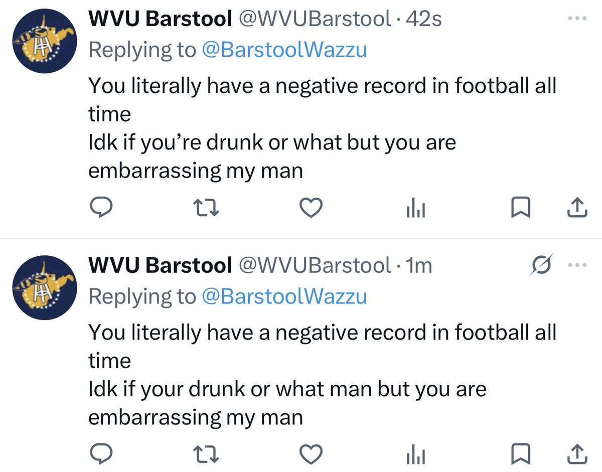 Barstool Wazzu tweet media