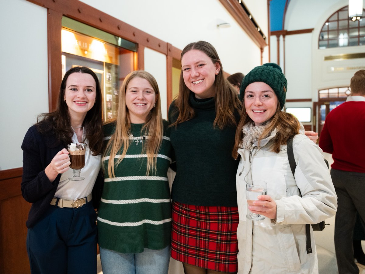 NDConStudies's tweet photo. The CCCG is proud to celebrate staff members Helena Drake and Lauren Douglas as they prepare for graduate study. While we will miss their leadership at the Center, we are thrilled to see them pursue advanced scholarship!

Read the full feature here: https://t.co/wcEqsgFXcN https://t.co/W5c9ycSyR3